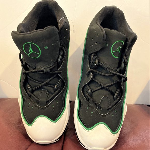 Jordan BRAND NEW Shoes 428794 VICTORY RETRO Athletic Men 8.5 White Black Green main image 5